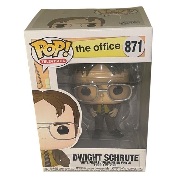 Funko Pop! TV: The Office - Dwight Schrute #871 Vinyl Figure - Picture 1 of 9
